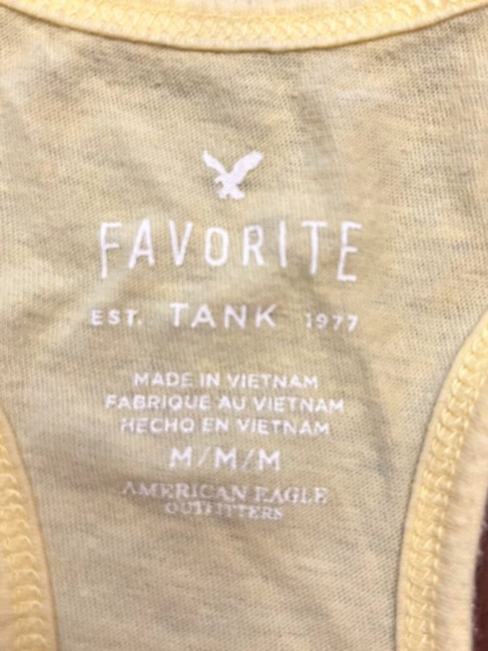 American Eagle Racerback Tank Top Size Medium - Picture 4 of 6